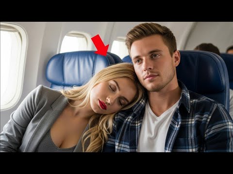 Видео: Генеральный директор случайно уснула на плече одинокого отца — то, что случилось во время полёта