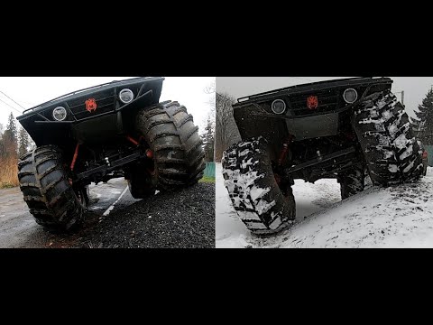 Видео: Правильная компоновка рессор на квадроцикле