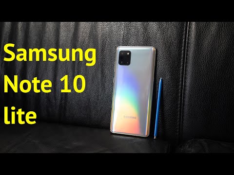 Видео: Samsung Note 10 Lite САМЫЙ НЕДООЦЕНЕННЫЙ СМАРТФОН ПРОШЛОГО! РАСПАКОВКА 2022!