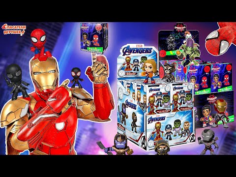 Видео: МСТИТЕЛИ И SPIDER-MAN MYSTERY MINIS! ЖЕЛЕЗНЫЙ ЧЕЛОВЕК ЭНДРЮ И РАСПАКОВКА FUNKO MARVEL!