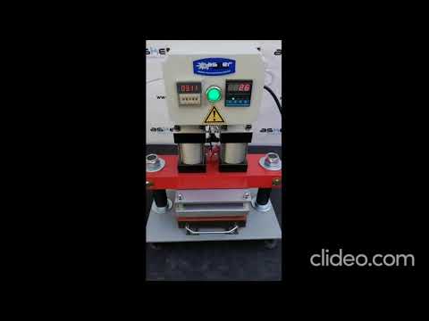 Видео: Видеоинструкция запуска аппарата для приварки блистера к картону