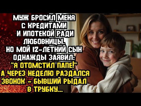 Видео: 📌Муж бросил меня с кредитами и ипотекой ради любовницы   📌Невыдуманные истории из жизни📌Аудио