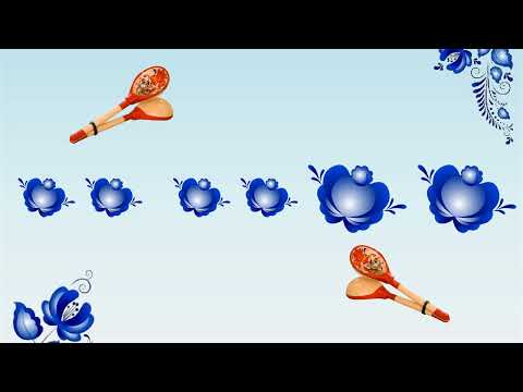 Видео: Видео-партитура детского шумового оркестра. "Кадриль"