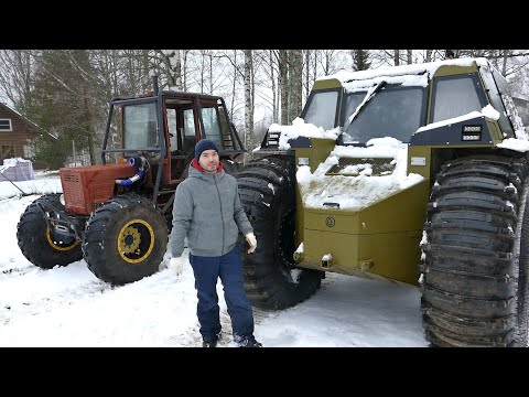 Видео: Турбо-трактор или настоящий Вездеход. Что круче?