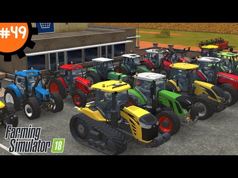Видео: Купил все модели тракторов в Farming Simulator 18  Fs 18. #49