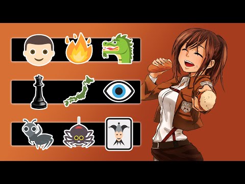 Видео: Угадай аниме по эмодзи 31 аниме / Guess the Anime by Emoji 31 anime