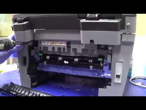 Видео: Замятие бумаги на выходе Brother DCP L2500DR