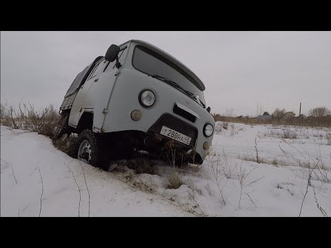 Видео: УАЗ фермер.Самоблок БТР 60 тест на диагональ...