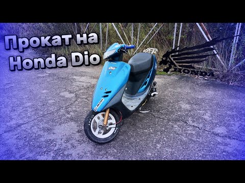 Видео: ПРОКАТ НА HONDA DIO AF 27