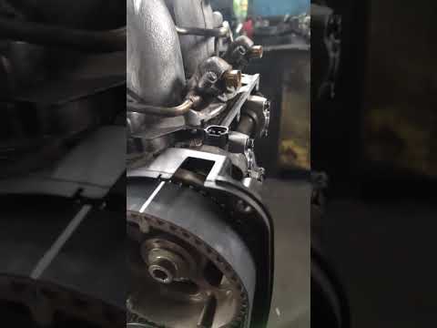 Видео: Метки грм Subaru forester ej205