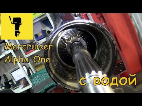 Видео: Mercruiser Alpha One с водой