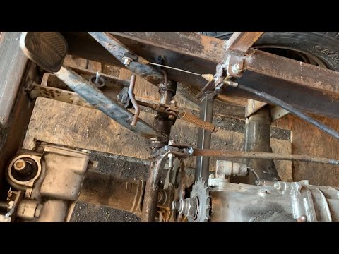 Видео: Отчетное 4/1. Педальный узел. Кардан. Сидение. Рулевое