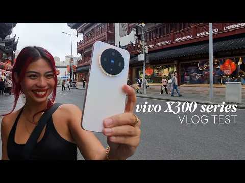 Видео: Тест-видеоблог КАМЕРЫ vivo X300 + несколько образцов vivo x300 pro!