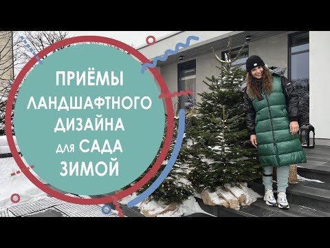 Видео: Приёмы дизайна для красивого сада зимой