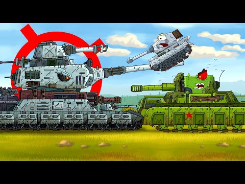 Видео: ЭТОТ МОНСТР нас уничтожит! Капитальный ремонт КВ-35 - Мультики про танки