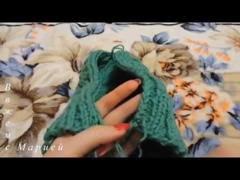 Видео: Вяжем Спицами. Сшиваем Шапку с Подворотом