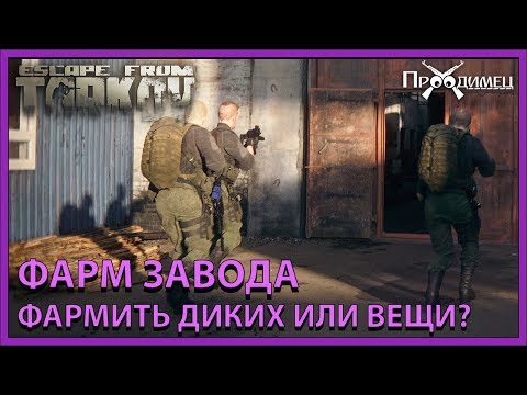 Видео: Фарм Завода | Вещи или Дикие? | Escape from Tarkov