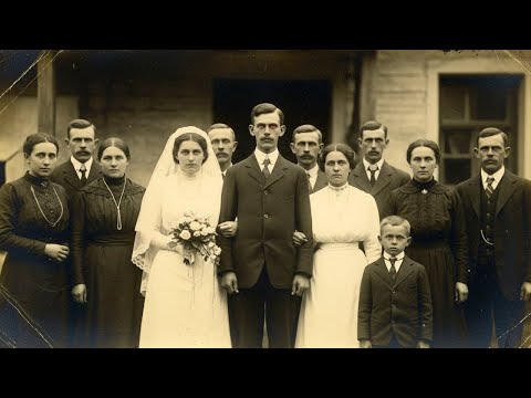 Видео: Жуткая свадьба 1915 года: жених появился на фото спустя месяц после смерти
