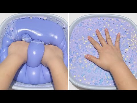 Видео: Самые расслабляющие и приятные видео со слаймами #355 //Быстрая версия // Слайминг //