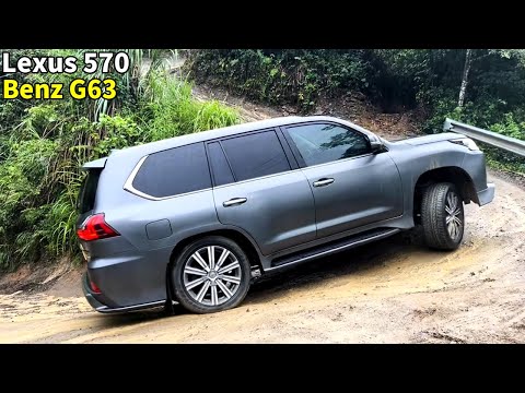Видео: Лучший внедорожник класса люкс: Benz G63 против Lexus570！ #внедорожник #бенц #g63 #lx570