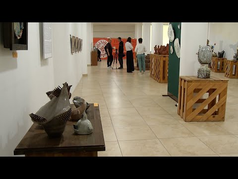 Видео: В Хакасии открылась выставка художественной керамики