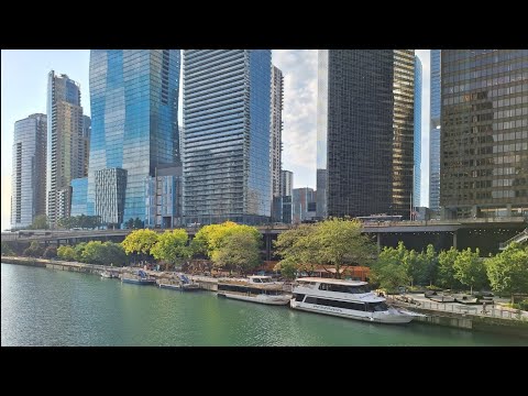 Видео: Набережные в ЧИКАГО - Красота невероятная - Утренняя моя Прогулка - Погуляйте Вместе со мной 😉