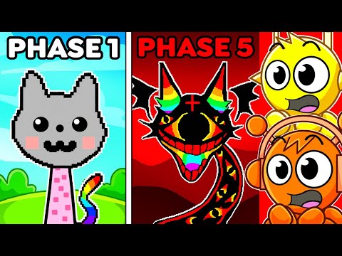 Видео: NYAN CAT ПРИСОЕДИНИЛАСЬ К SPRUNKI..??