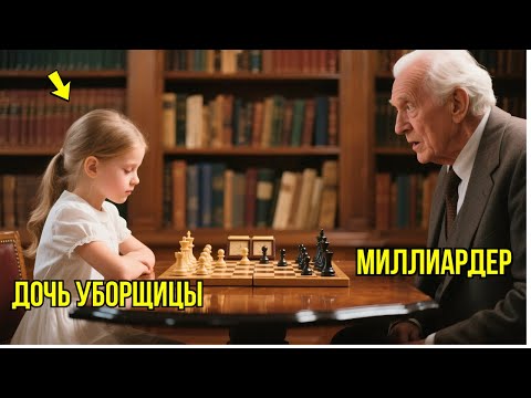 Видео: Миллиардер Приглашает Дочь Уборщицы На Игру В Шахматы, Не Зная Что Она – РЕБЁНОК ГЕНИЙ.