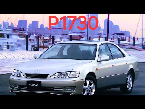 Видео: Toyota Windom 1999г 3.0  пропала 4-я передача, ошибка по АКПП P1730.