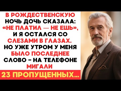 Видео: ДОЧЬ УНИЗИЛА МЕНЯ НА РОЖДЕСТВО: «НЕ ПЛАТИЛ — НЕ ЕШЬ». НО ПОСЛЕ ЭТОЙ НОЧИ ВСЁ ИЗМЕНИЛОСЬ...