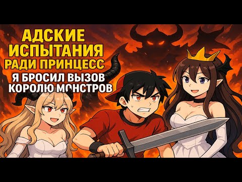 Видео: Адские Испытания Ради Принцесс: Я Бросил Вызов Королю Монстров В Майнкрафте