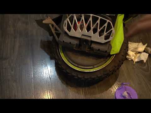 Видео: Убираем камеру на моноколесе inmotion V14