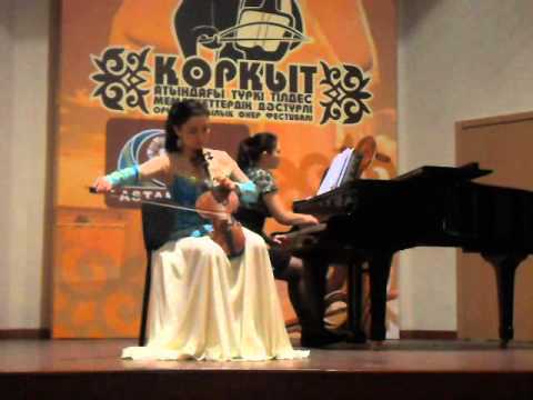 Видео: Ташимова Ботагоз - М.Сагатов "Куй"