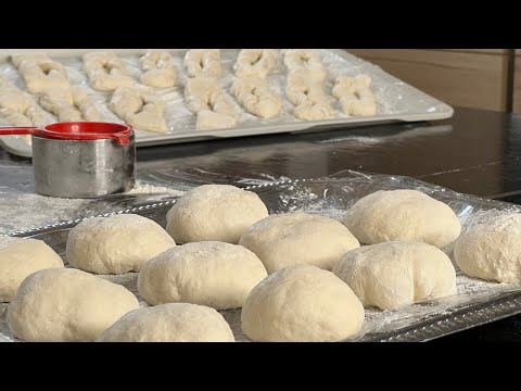 Видео: Пирожки и немецкие Кребли вкусно и быстро❤️К ЭЛИНЕ