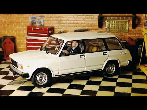 Видео: Тюнинг: как из deagostini сделать dip models!?  / доработка модели ваз 2104
