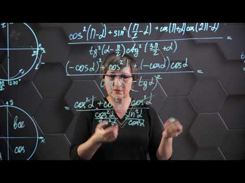 Видео: Формулы приведения. Практическая часть. 9 класс.