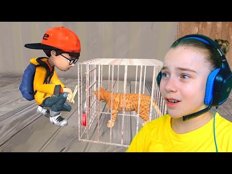 Видео: МИСС ТИ выпнула КОТА Злая Учительница Scary Teacher 3D