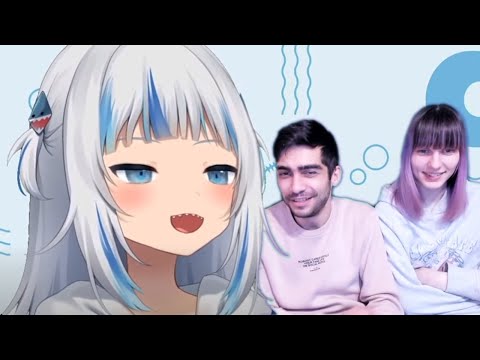 Видео: 10 и более моментов, когда Гура растопила ваши сердца - Реакция на витубера Гавр Гура / Грин и Несси