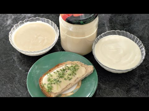 Видео: ДВА ВИДА ПОСТНОГО МАЙОНЕЗА ИЗ ОДНОЙ БАНКИ БЕЛОЙ ФАСОЛИ ЗА 5 МИНУТ! Просто и Вкусно!
