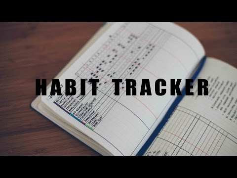 Видео: Трекер полезных привычек // Bullet Journal
