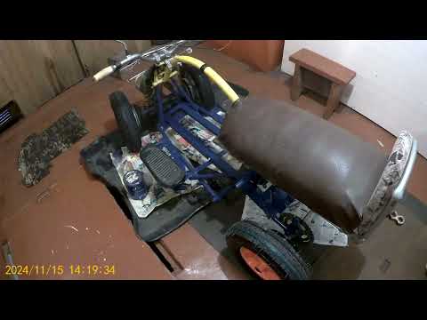 Видео: Детск. квадроцикл БИНЧ-3, модернизац. ч.5.