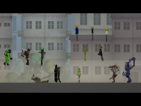 Видео: Зомби апокалипсис в мелон плейграунд, 3 сезон 4 серия,Я ЗАБЕРУ ЕГО!атака на крепость 