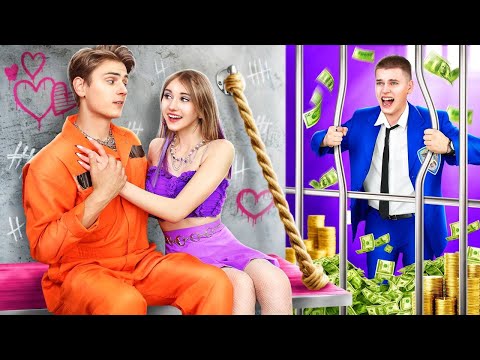Видео: Мой Отец Управляет Тюрьмой || Ботан VS Популярный Студент В Тюрьме