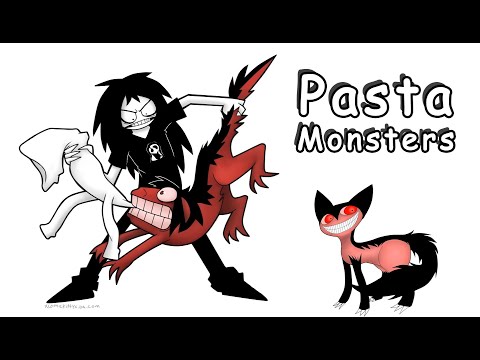 Видео: PastaMonsters ~  комикс Creepypasta