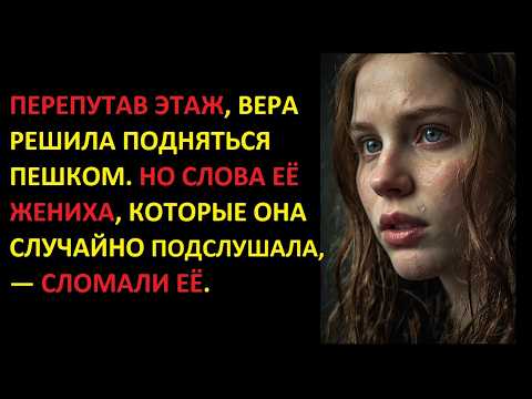 Видео: ПЕРЕПУТАВ ЭТАЖ, ВЕРА РЕШИЛА ПОДНЯТЬСЯ ПЕШКОМ. НО СЛОВА ЕЁ ЖЕНИХА, КОТОРЫЕ ОНА СЛУЧАЙНО ПОДСЛУШАЛА