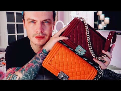 Видео: АСМР КОЛЛЕКЦИЯ СУМОК CHANEL МОЕЙ СЕСТРЫ ASMR OLYMPUS LS-P4