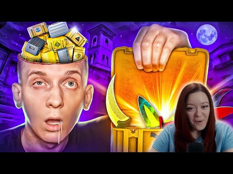 Видео: Сколько Выпало Перчаток за 1000 Кейсов в CS:GO? / КС ГО - Реакция на Fenya ( Феня )