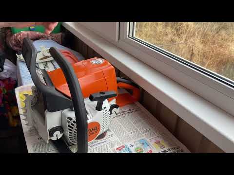 Видео: STIHL MS 250 CB-E. Обзор моей бензопилы.