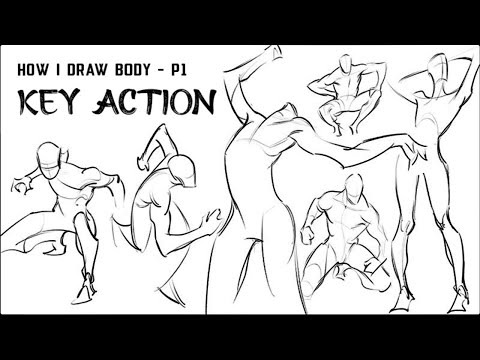 Видео: Как рисовать тело для начинающих — BNG Studio | HUION Kamvas 13 (Gen 3)