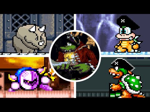 Видео: New Super Mario World 2: Luigi's Quest — все боссы (без урона)